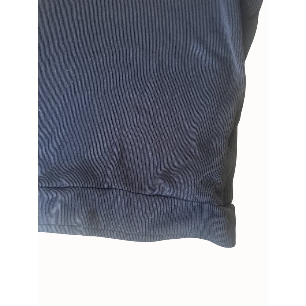 Jordan  Mens 3XL Michigan Crewneck Sweatshirt Navy Blue & Yellow Ribbed - Picture 6 of 10